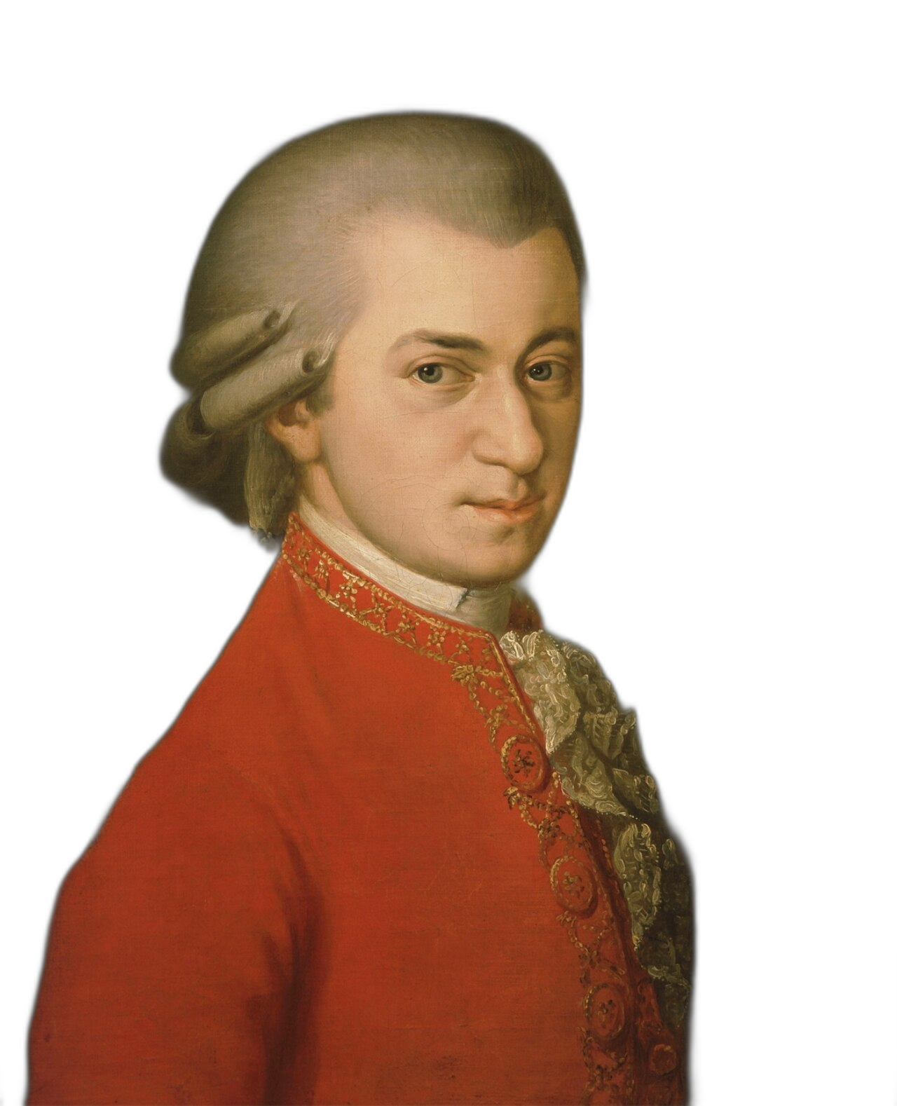 Wolfgang Amadeus Mozart; Don Giovanni'nin Prag prömiyerinde tarihi sahneleyen besteci.