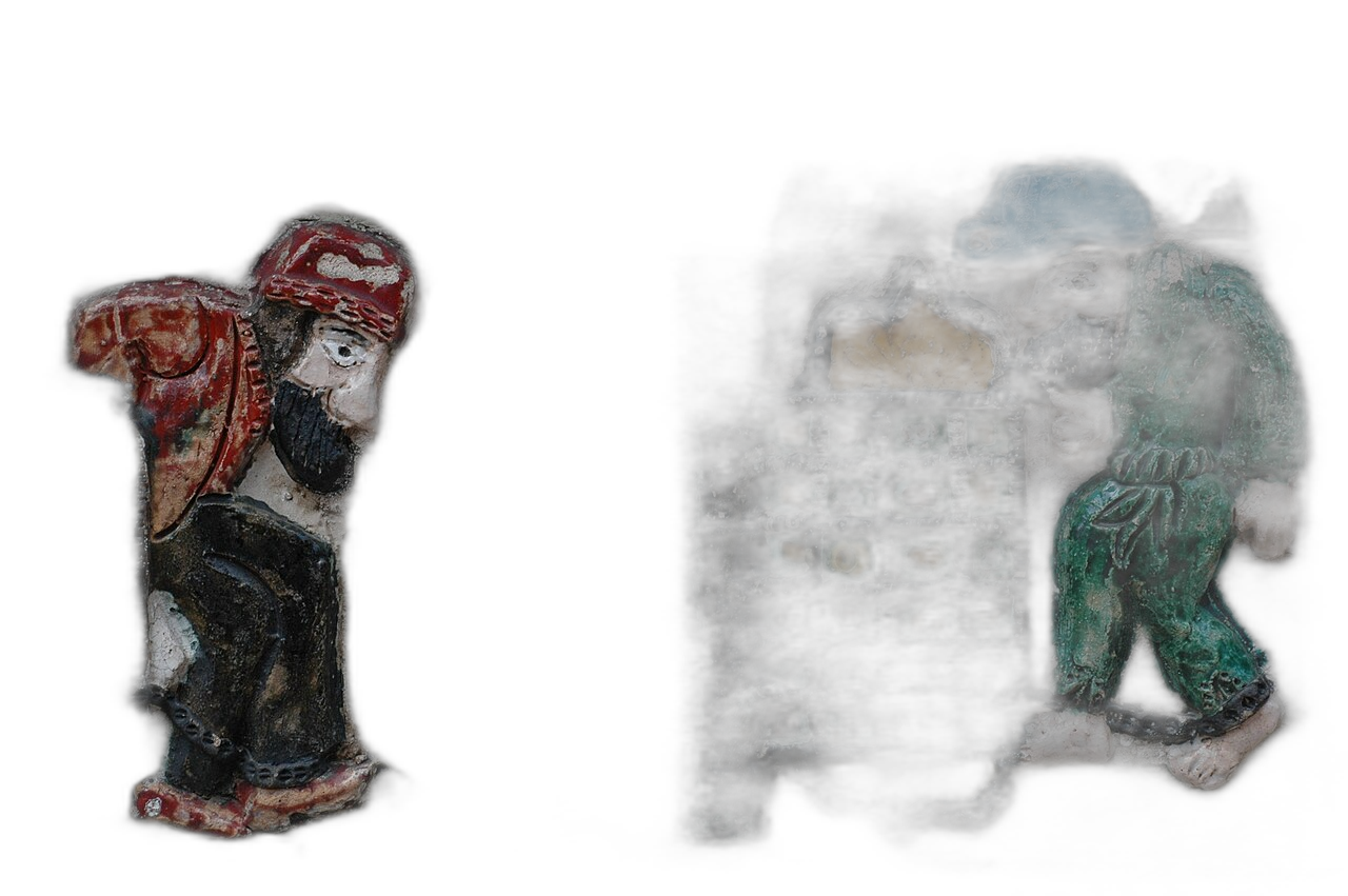 Karagöz ile Hacivat; akıl ve hazzın patavatsız geleneksel karikatürü.