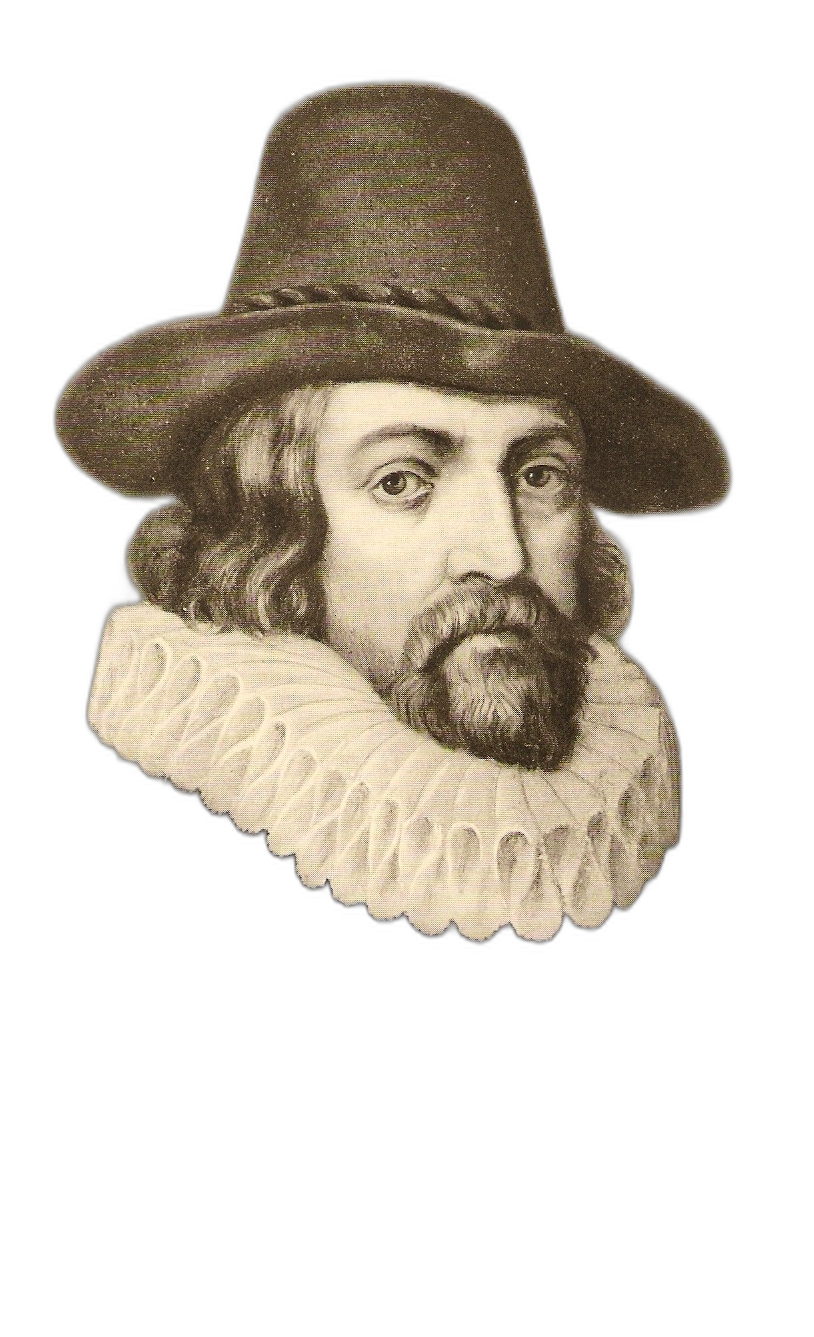 Francis Bacon. 'Novum Organum' (1620): doğaya itaat etmeden doğayı yönetemezsin. Bilimsel yöntemin kurucu cümlesi.