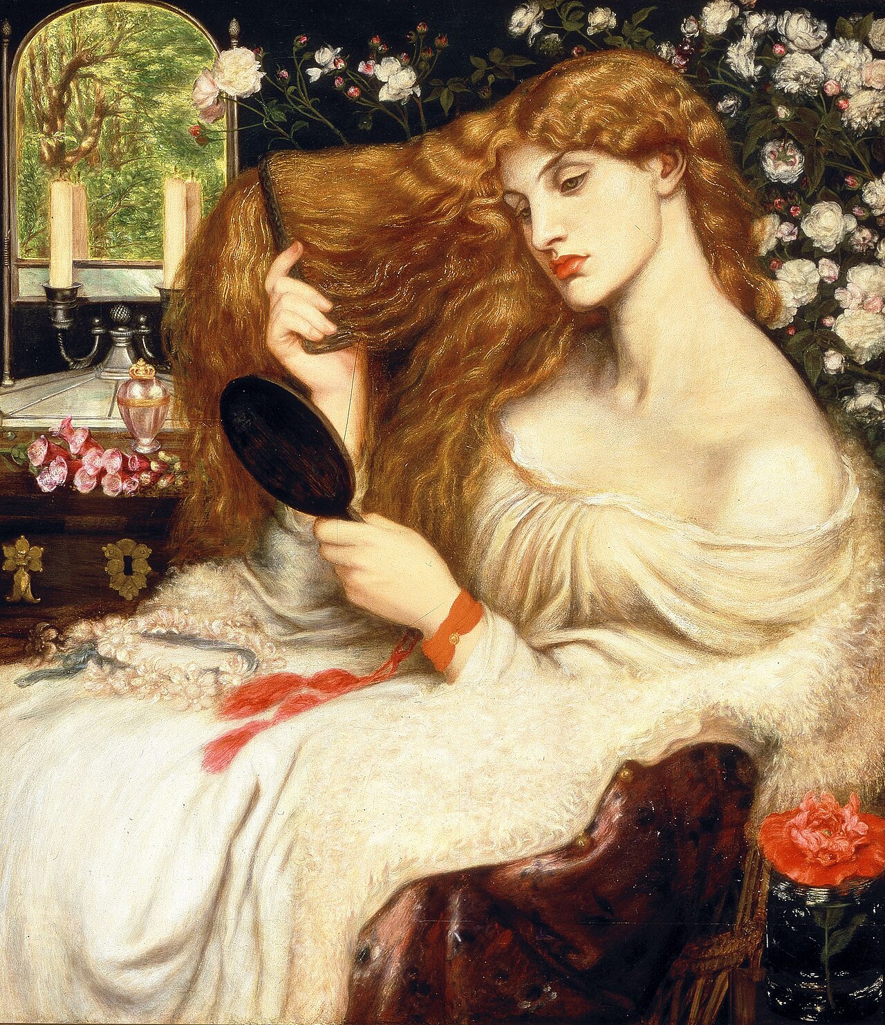 Rossetti'nin Lady Lilith'i (1873); eşitlik isteyen ilk cadı